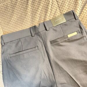 Dunning Golf Mens Stretch Performance Bottoms Pants Halo Grey Blue 30x30